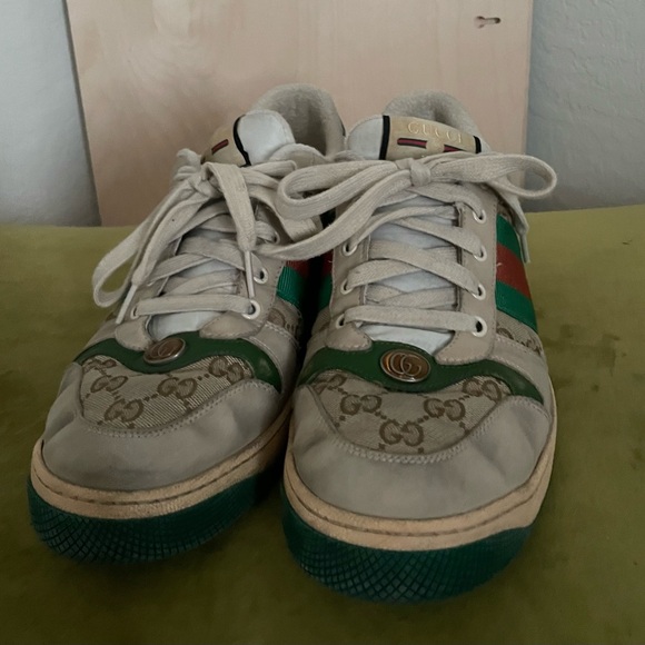 GUCCI mens Screener GG sneaker size 10 - Picture 5 of 10